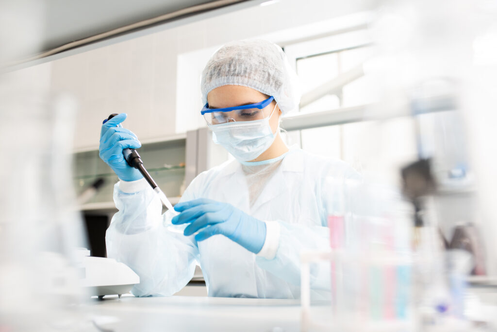 Microbiologist at work Microbiologist At Work
